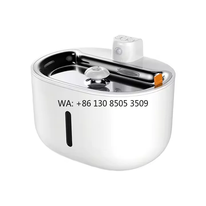 Cat Water Fountain Filter - Distributeur d'eau automatique moderne pour chats