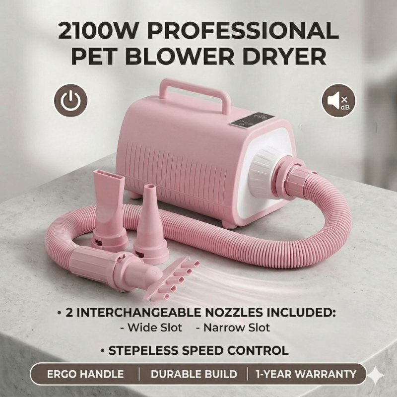Pet Supplies And More - Sèche-cheveux professionnel pour animaux de compagnie,
