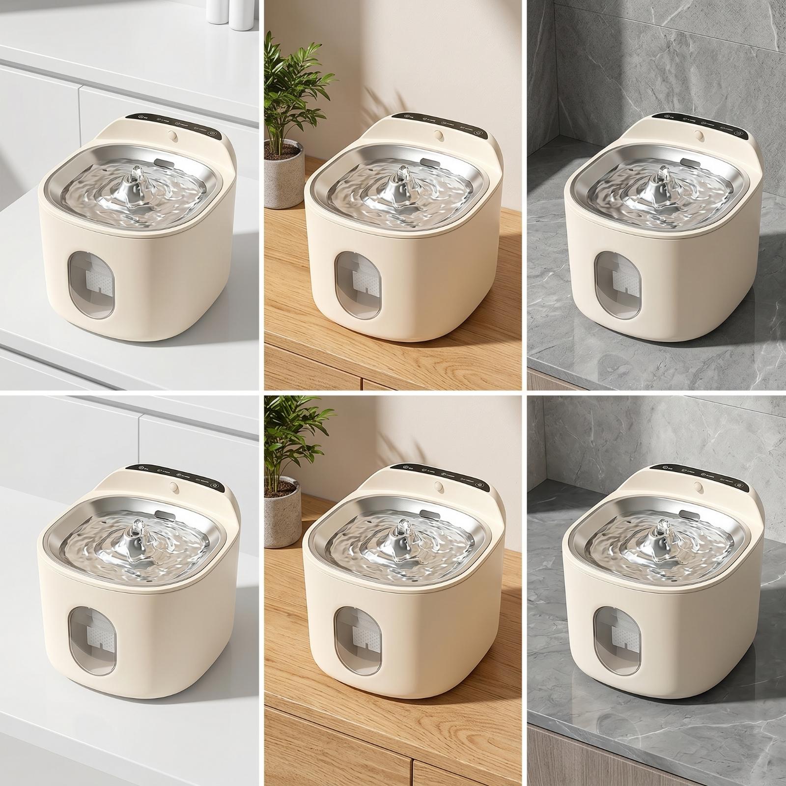 Cat Water Fountain Filter - Fontaine à eau automatique intelligente pour