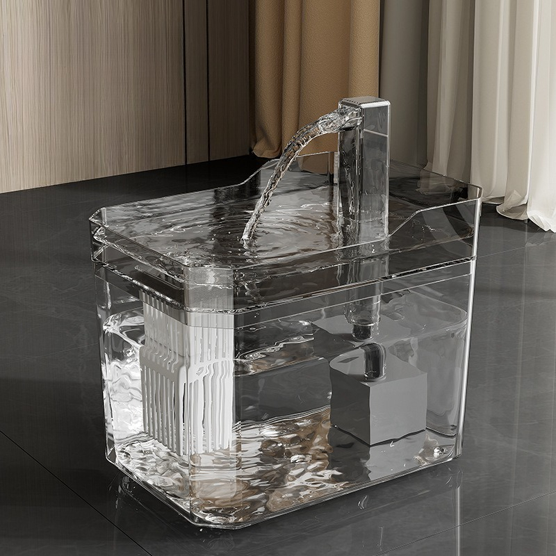 Cat Water Fountain Filter - Fontaine d'eau pour animaux de compagnie,
