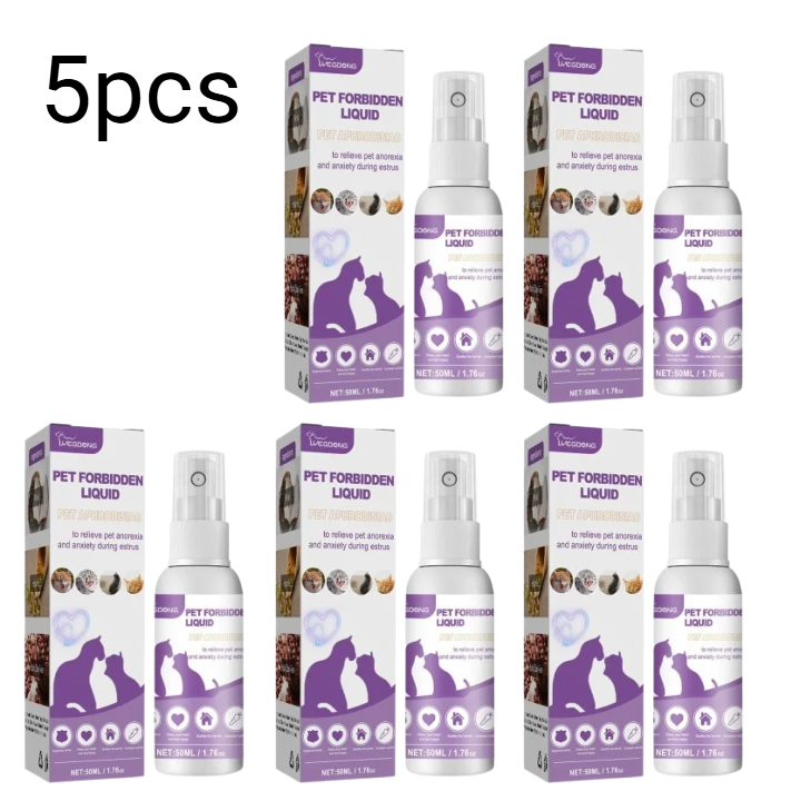 Pet Supplies App - 1/3/5 pièces Spray apaisant pour animaux