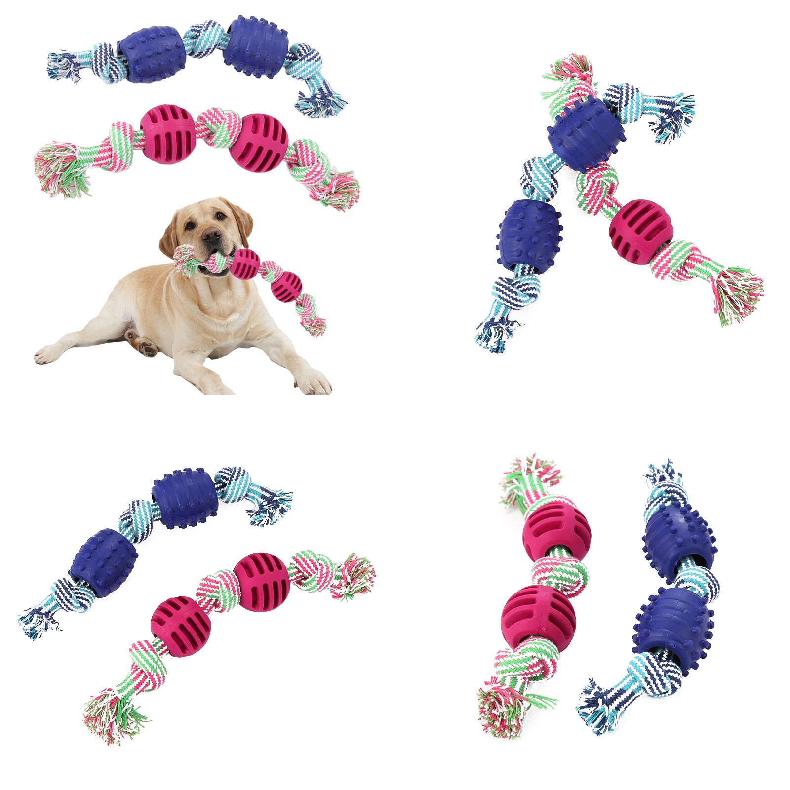 Pet Supplies In Amazon - Jouet pour chien en corde de