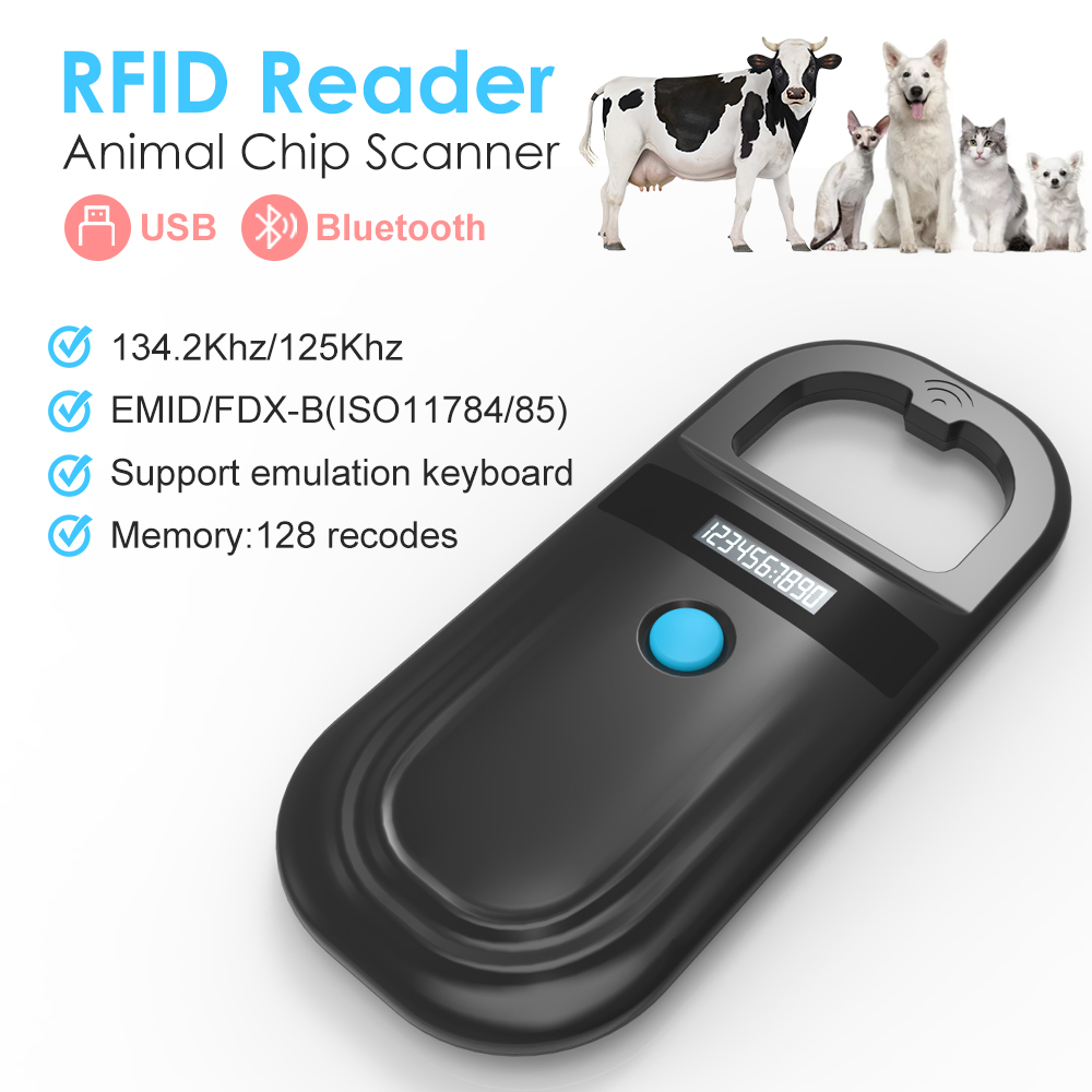 Lecteur RFID pour animaux noir - Pet Supplies Online avis et prix