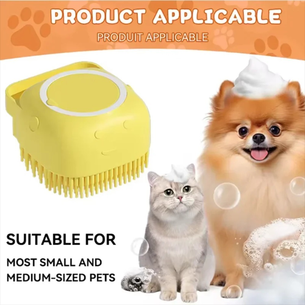 Brosse de massage en silicone  - Pet Supplies App avis et prix
