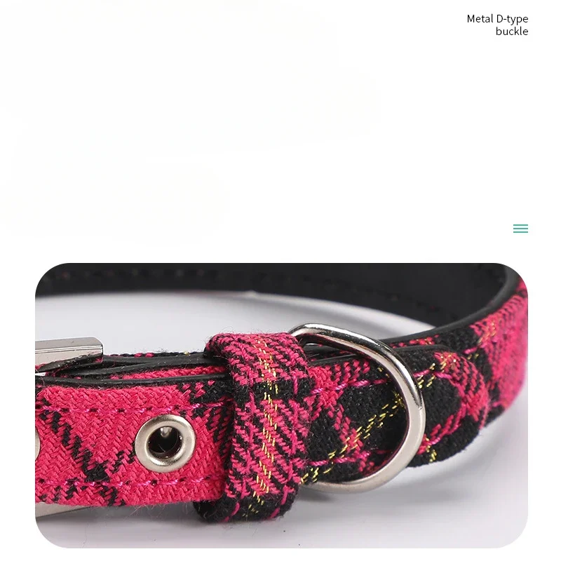 Collier pour chien à carreaux  - Pet Supplies App avis et prix