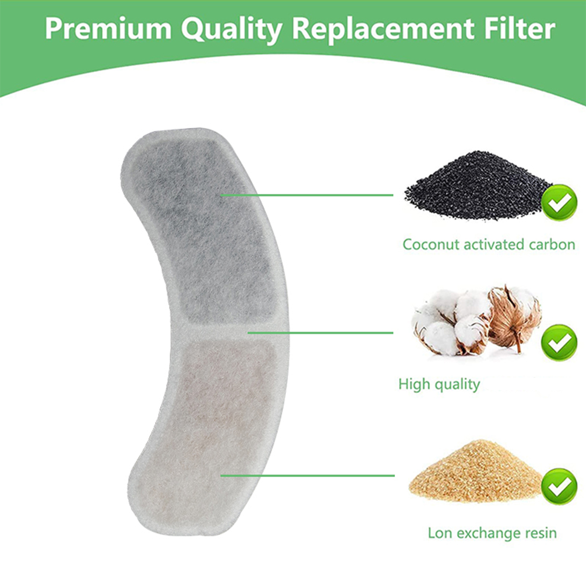 Filtre de fontaine d'eau pour  - Cat Water Fountain Filter avis et prix