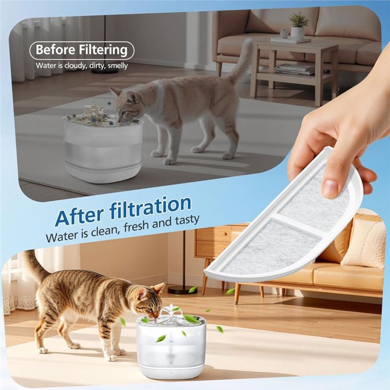 Filtre pour fontaine à eau pou - Cat Water Fountain Filter avis et prix
