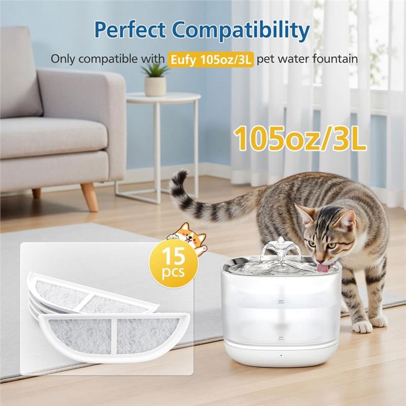 Filtre pour fontaine à eau pou - Cat Water Fountain Filter avis et prix